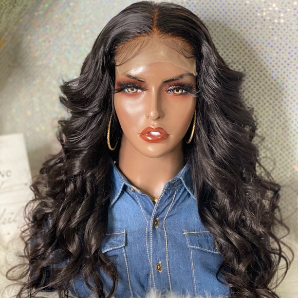 🌹NEW 24” JENDAYI 100% BRAZILIAN HUMAN HAIR WIG🌹 - Picture 2 of 16